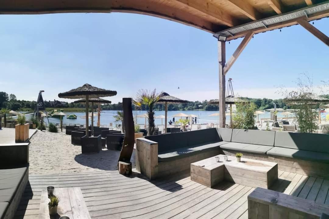 Neu! Ferienhaus Sonnenschein Am Badesee Aurich Buitenkant foto