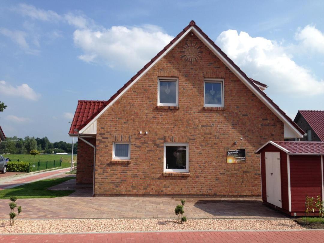 Neu! Ferienhaus Sonnenschein Am Badesee Aurich Buitenkant foto